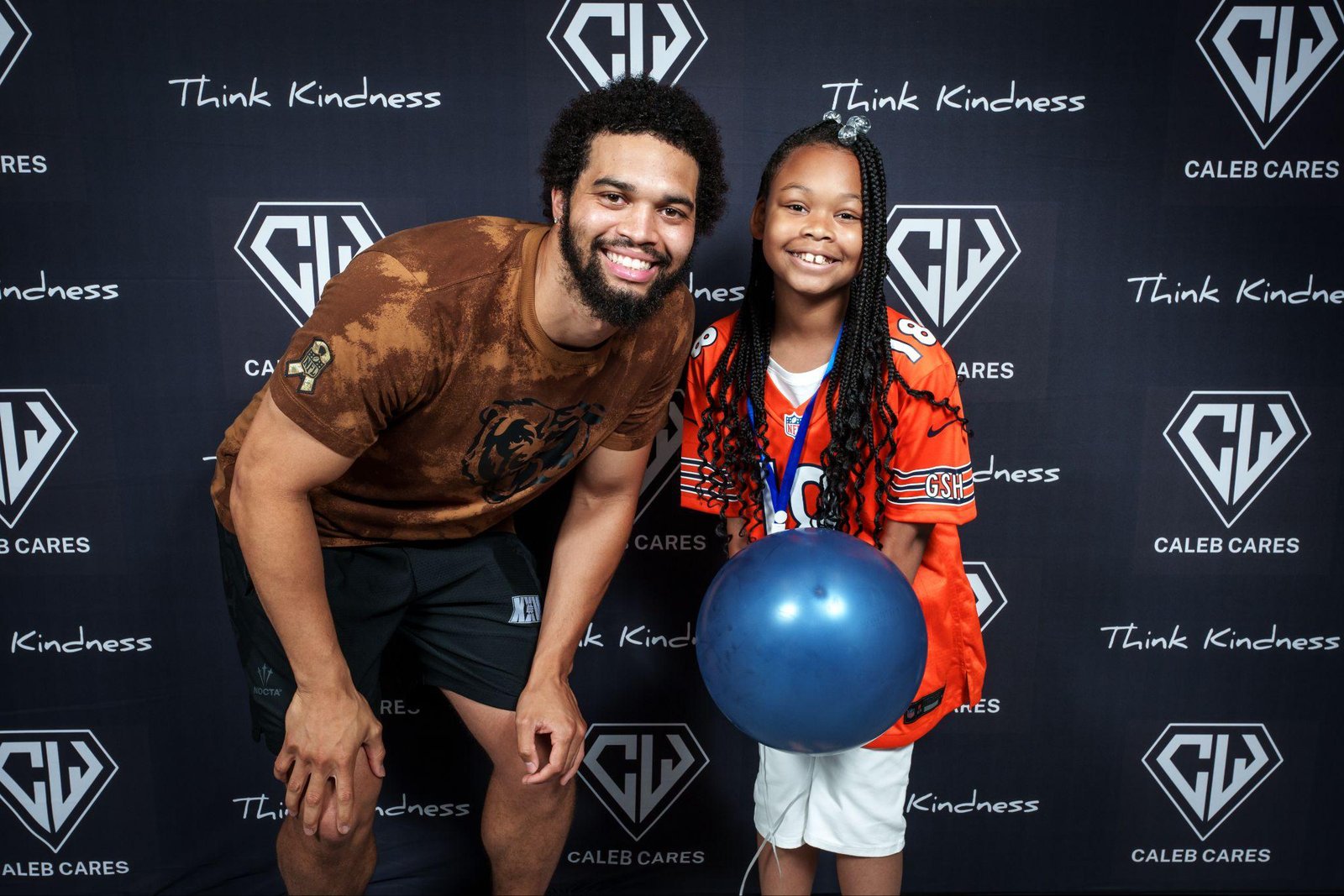 Students and mentors at a Think Kindness event